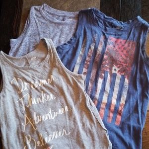Old Navy girl's tank tops